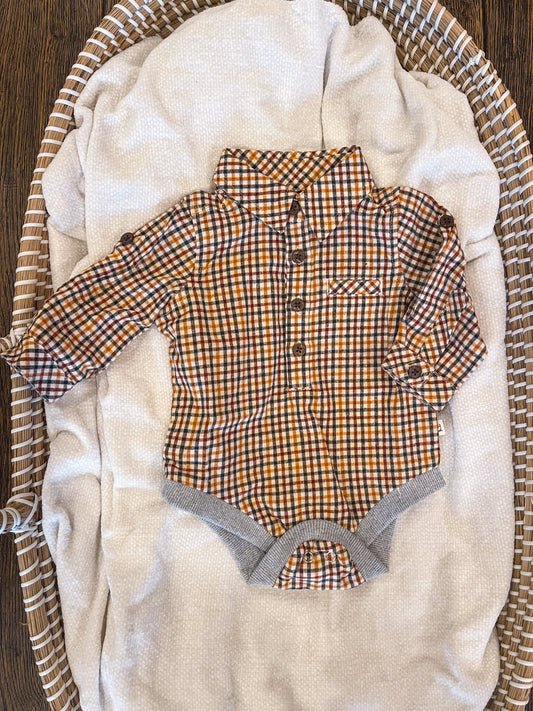 Jasper Navy And Gold Onsie