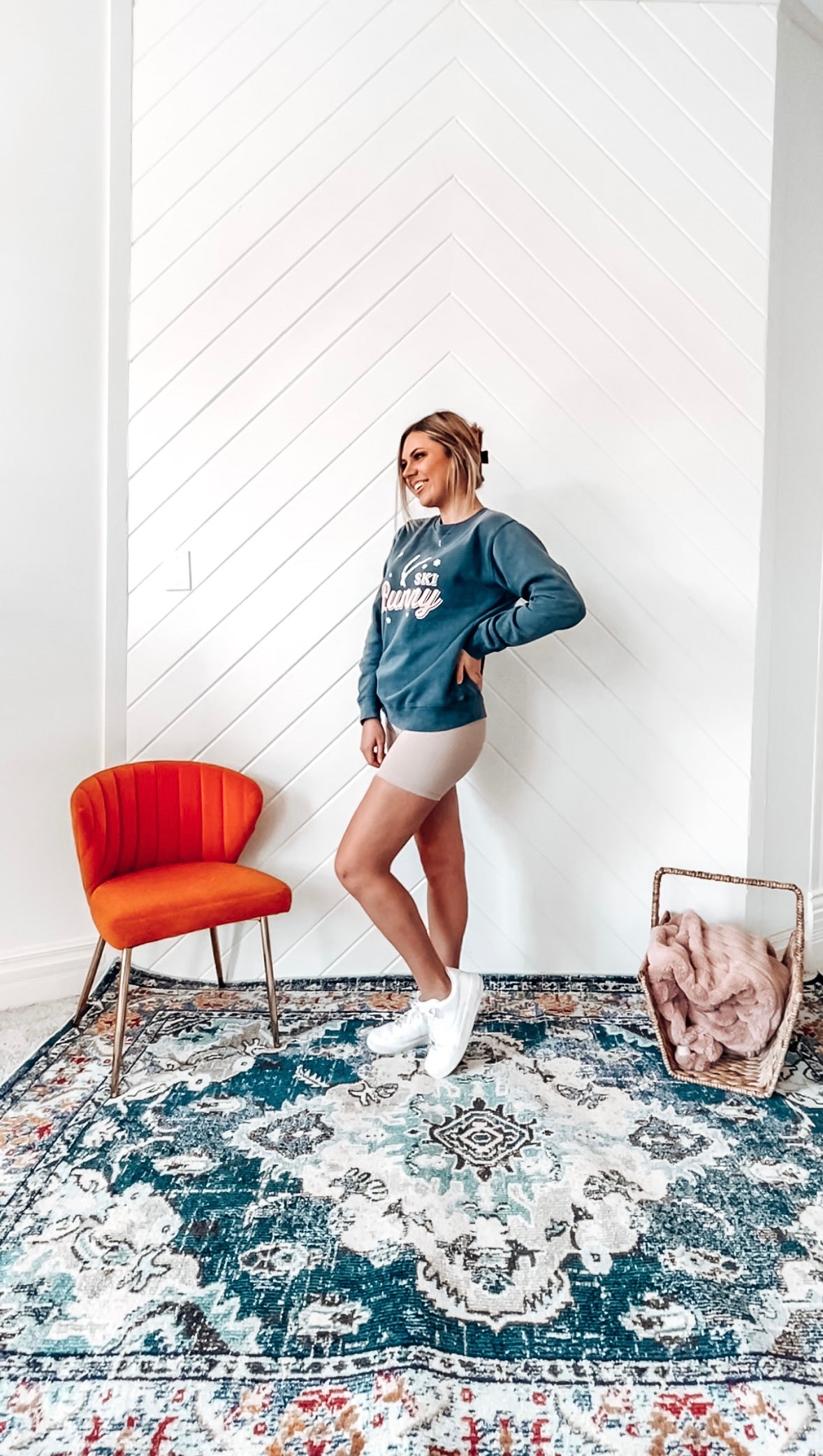Misty Rose Biker Shorts