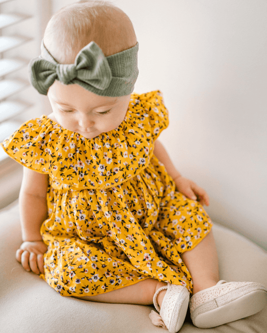 Fiona Flutter Sleeve Mini Dress