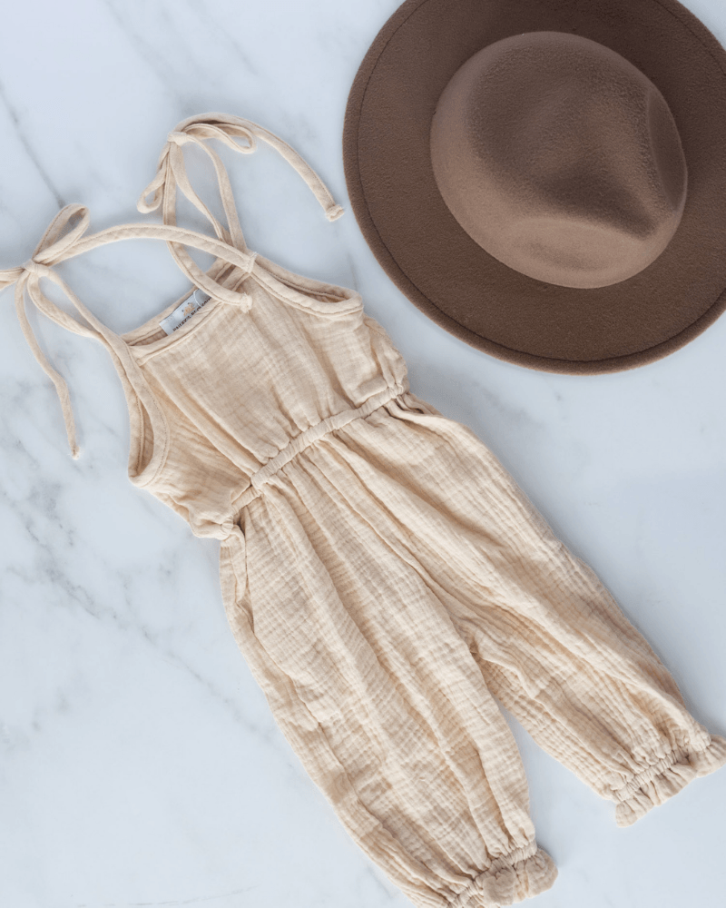 Hayden Tie Strap Bubble Jumpsuit