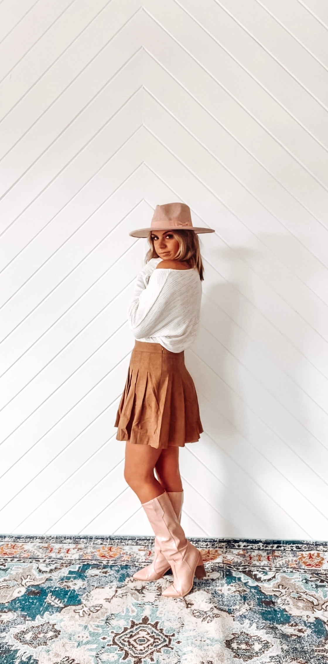 Piper Pleated Skirt
