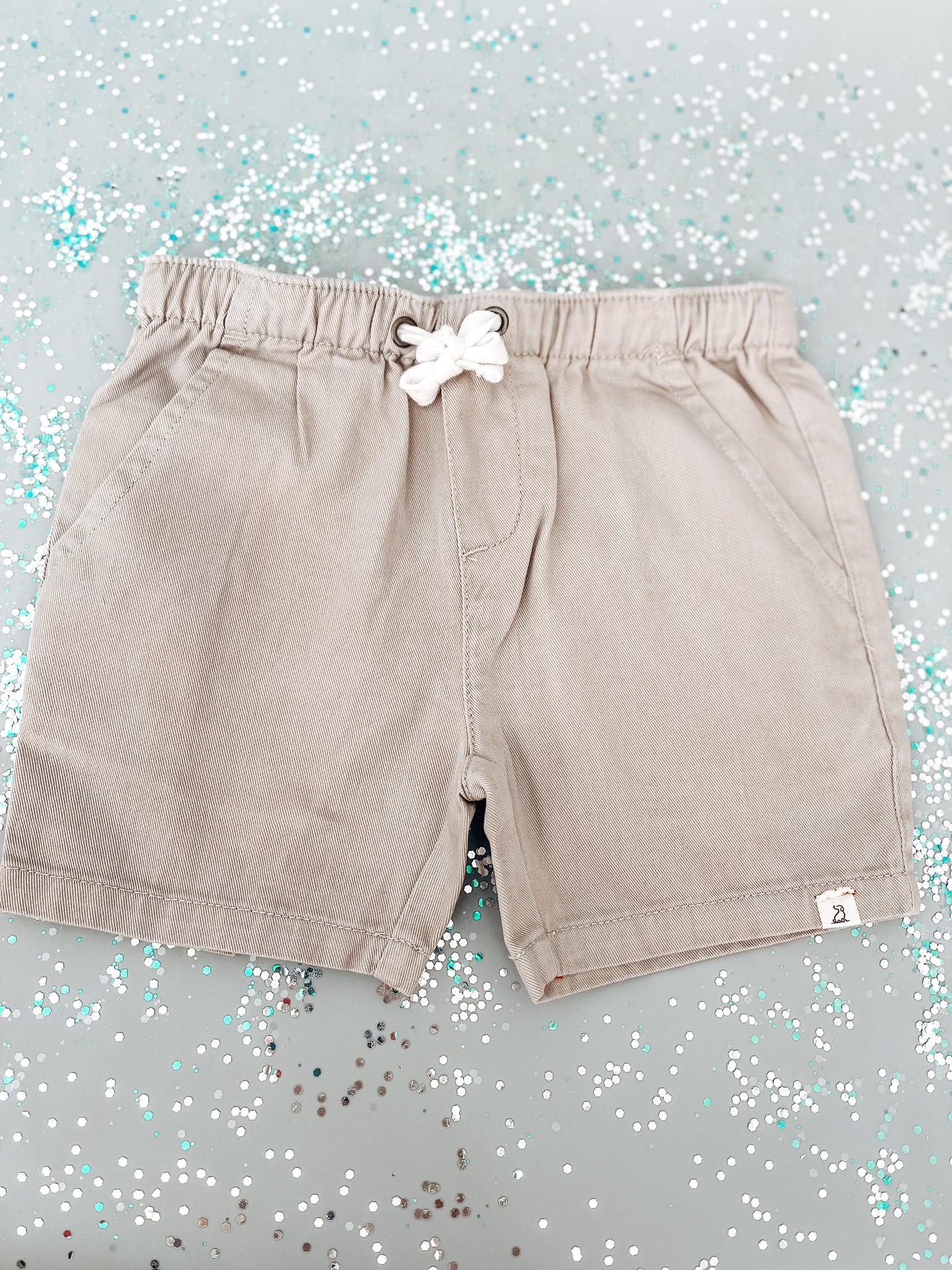 Hugo Tan Twill Shorts
