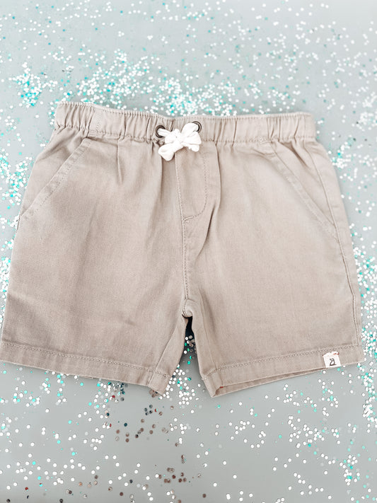Hugo Tan Twill Shorts