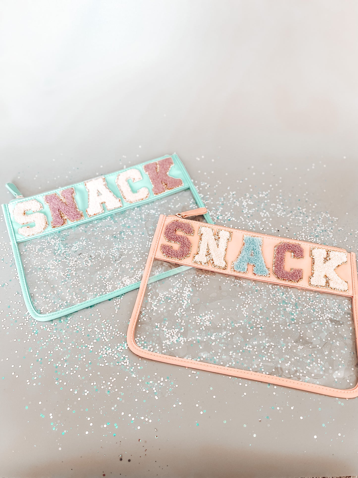 Snack Clear Varsity Bag
