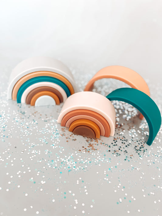 Rainbow Stacker Silicone