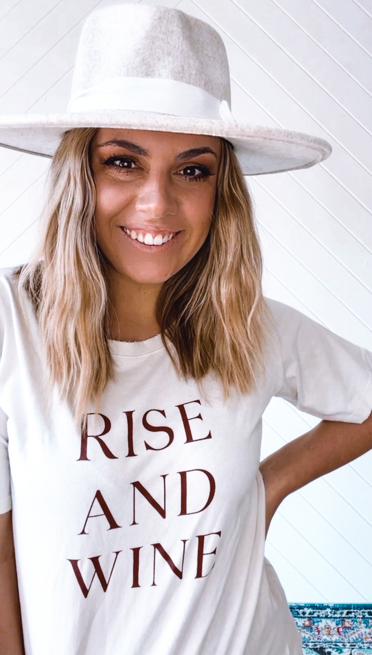 Rise And Wine Tee