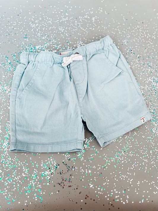 Hugo Teal Twill Shorts