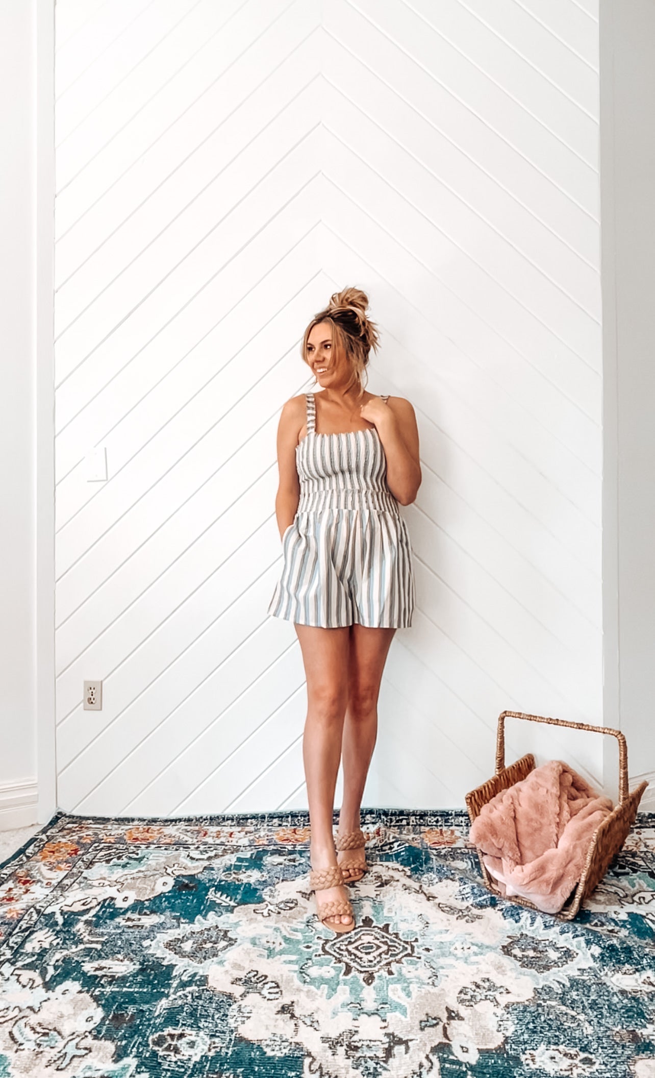 Smocked Romper