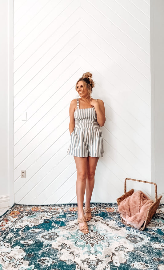Smocked Romper