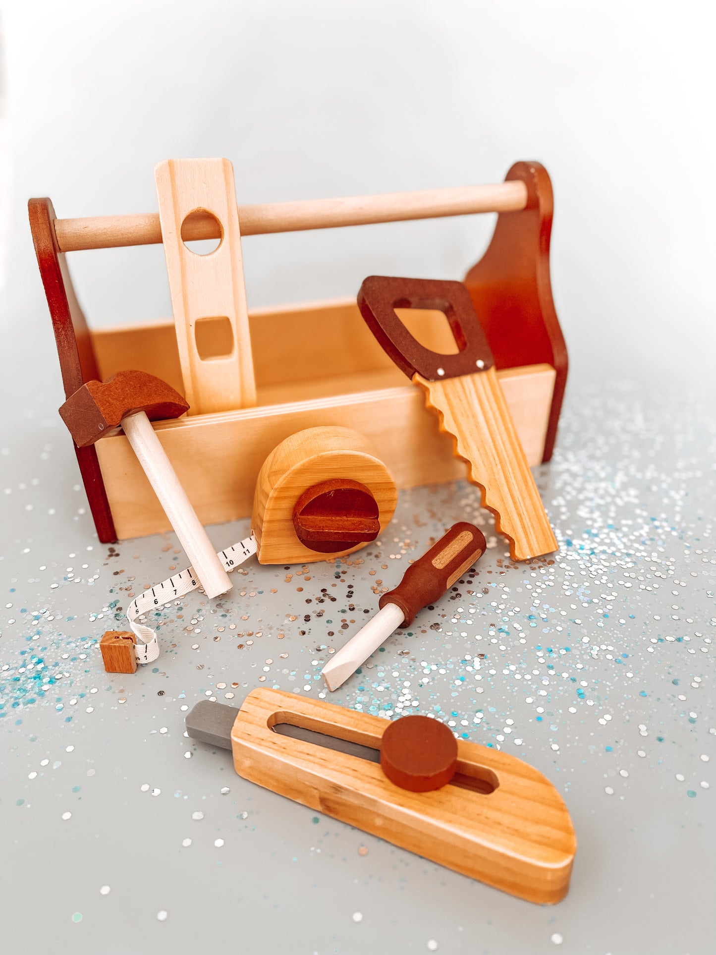 Wooden Tool Playset