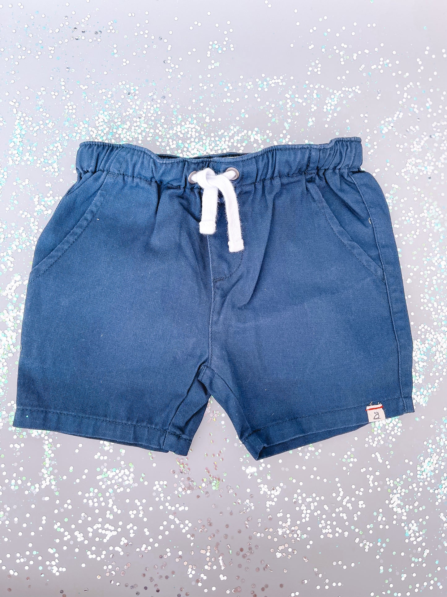 Hugo Navy Twill Shorts