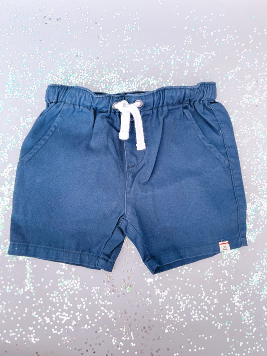 Hugo Navy Twill Shorts