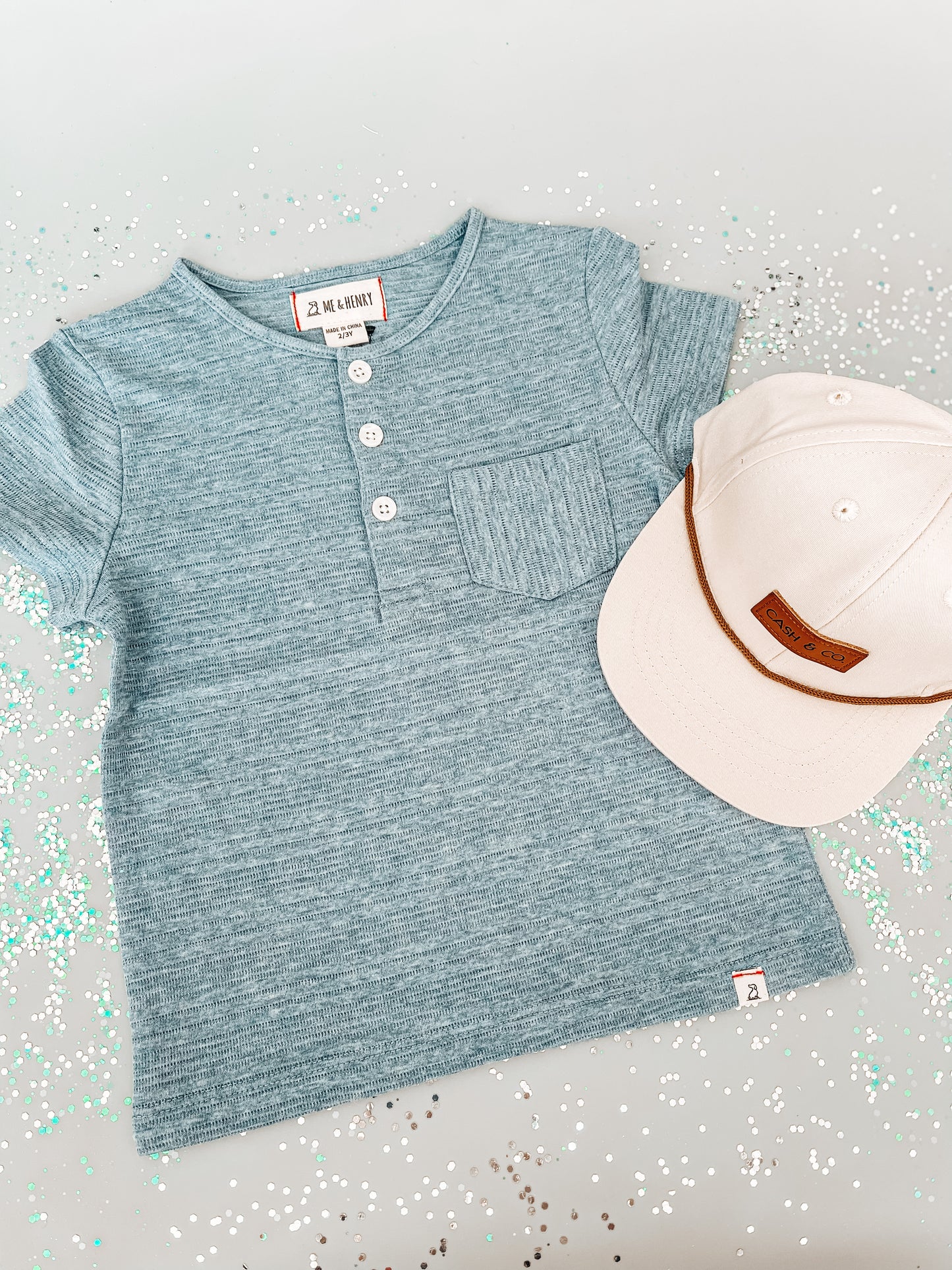 Dodger Blue Henley Shirt