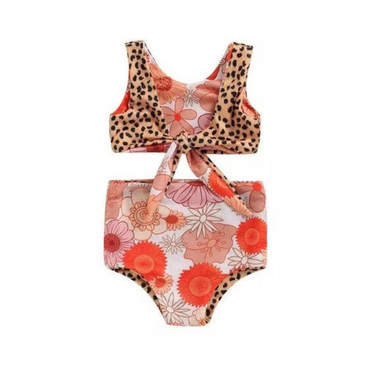 Baby Girl 2 Piece Swimmie