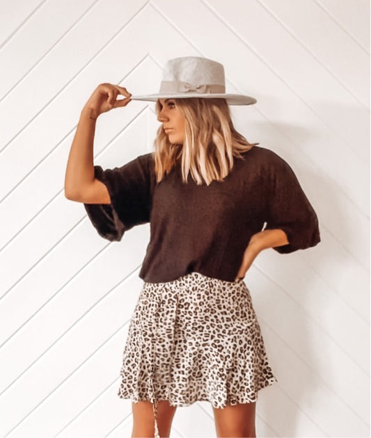 Ariel II Heather Grey Hat