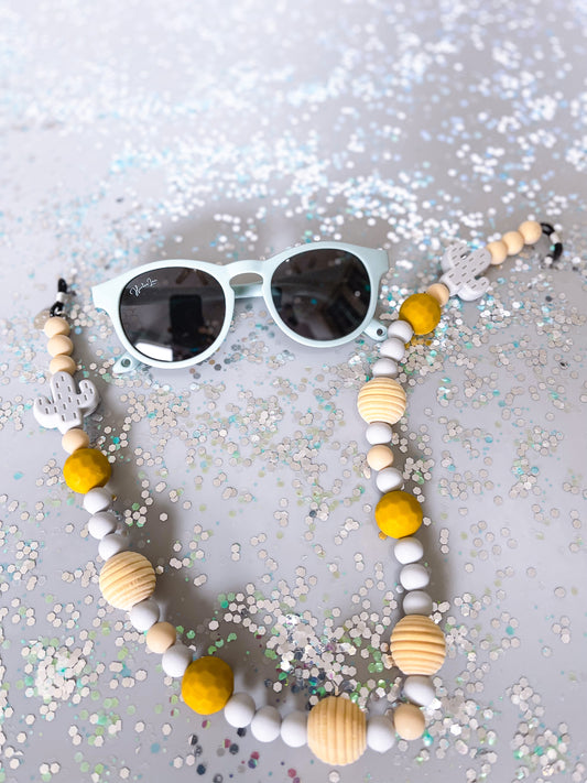 The Baby Bendi Sky Blue Polarized Sunglasses