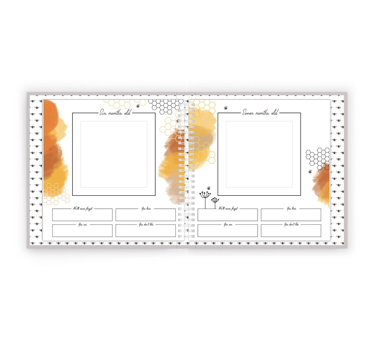 Honey Bee Luxury Memory Book