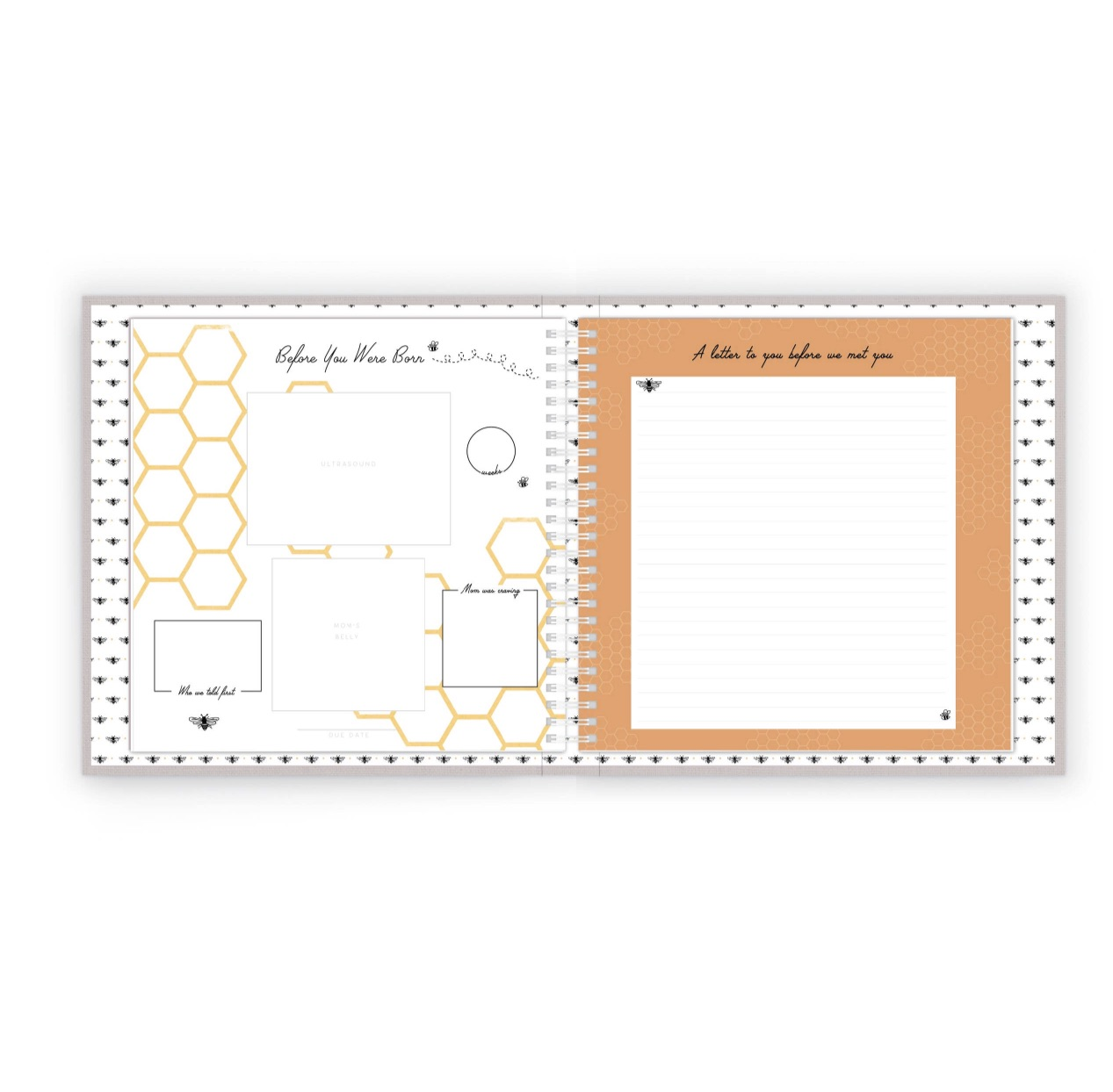 Honey Bee Luxury Memory Book
