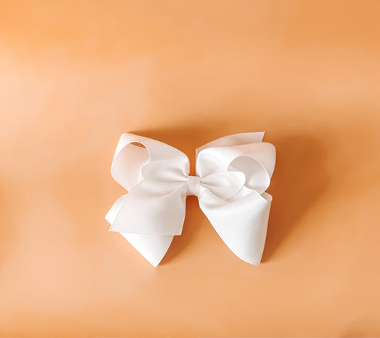 King White Bow
