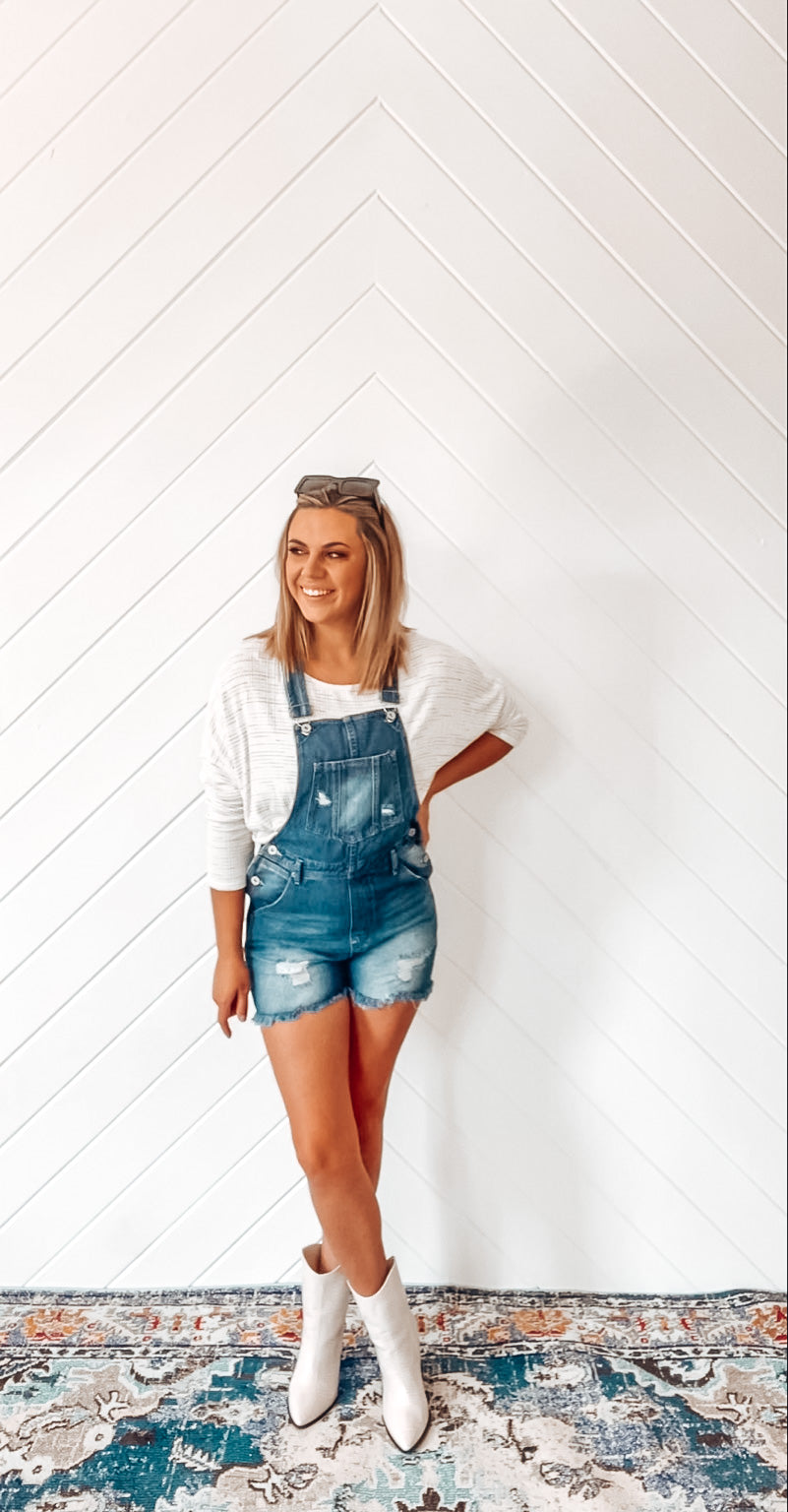 Macie Denim Overalls