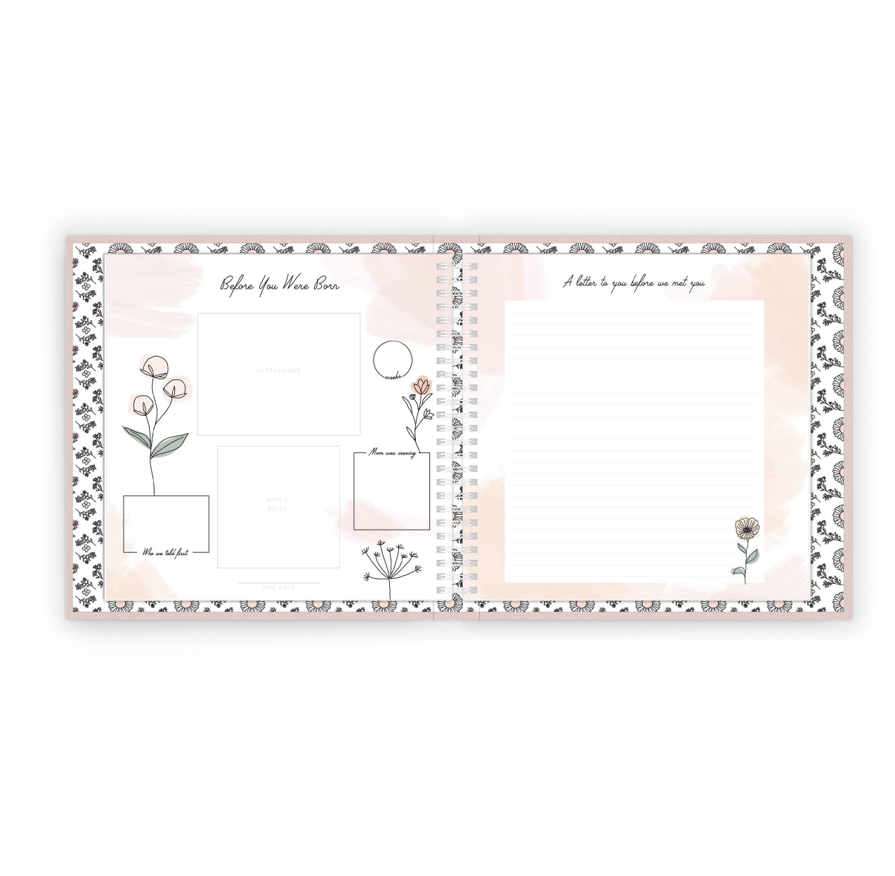 Wildflower Meadow Luxury Memory Book