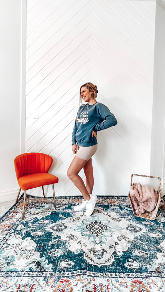 Misty Rose Biker Shorts