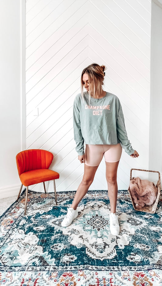 Blush Biker Shorts