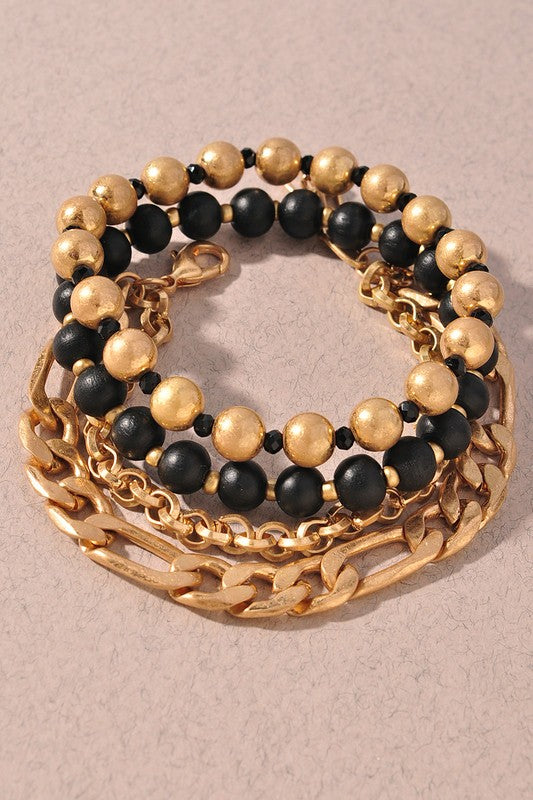 Raven Bracelet Stack