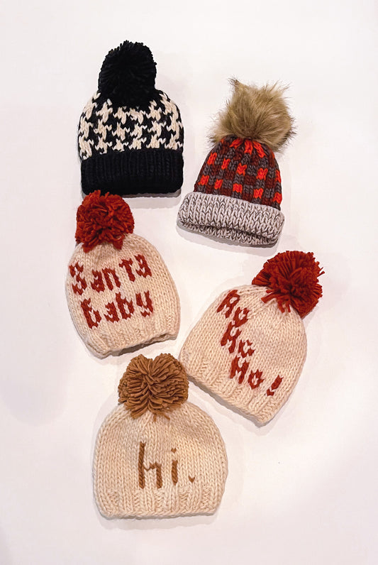 Kids Holiday Beanies