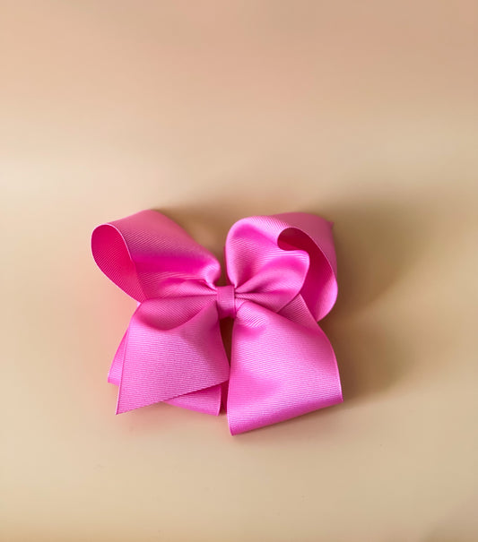 King Hot Pink Bow