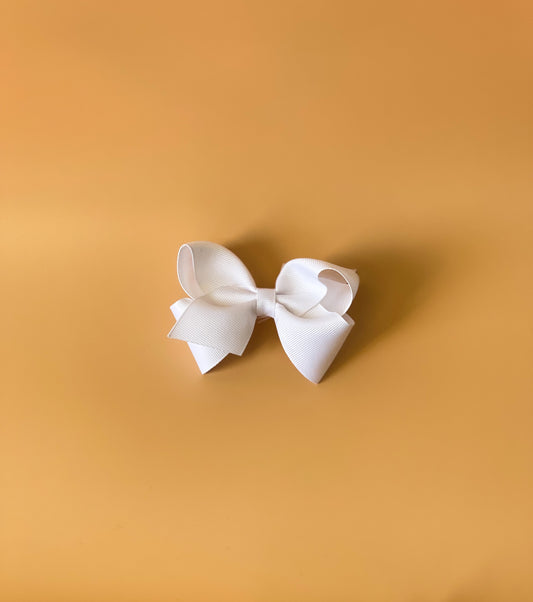 Small White Bow