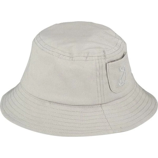 Fisherman Bucket Hat Grey Twill