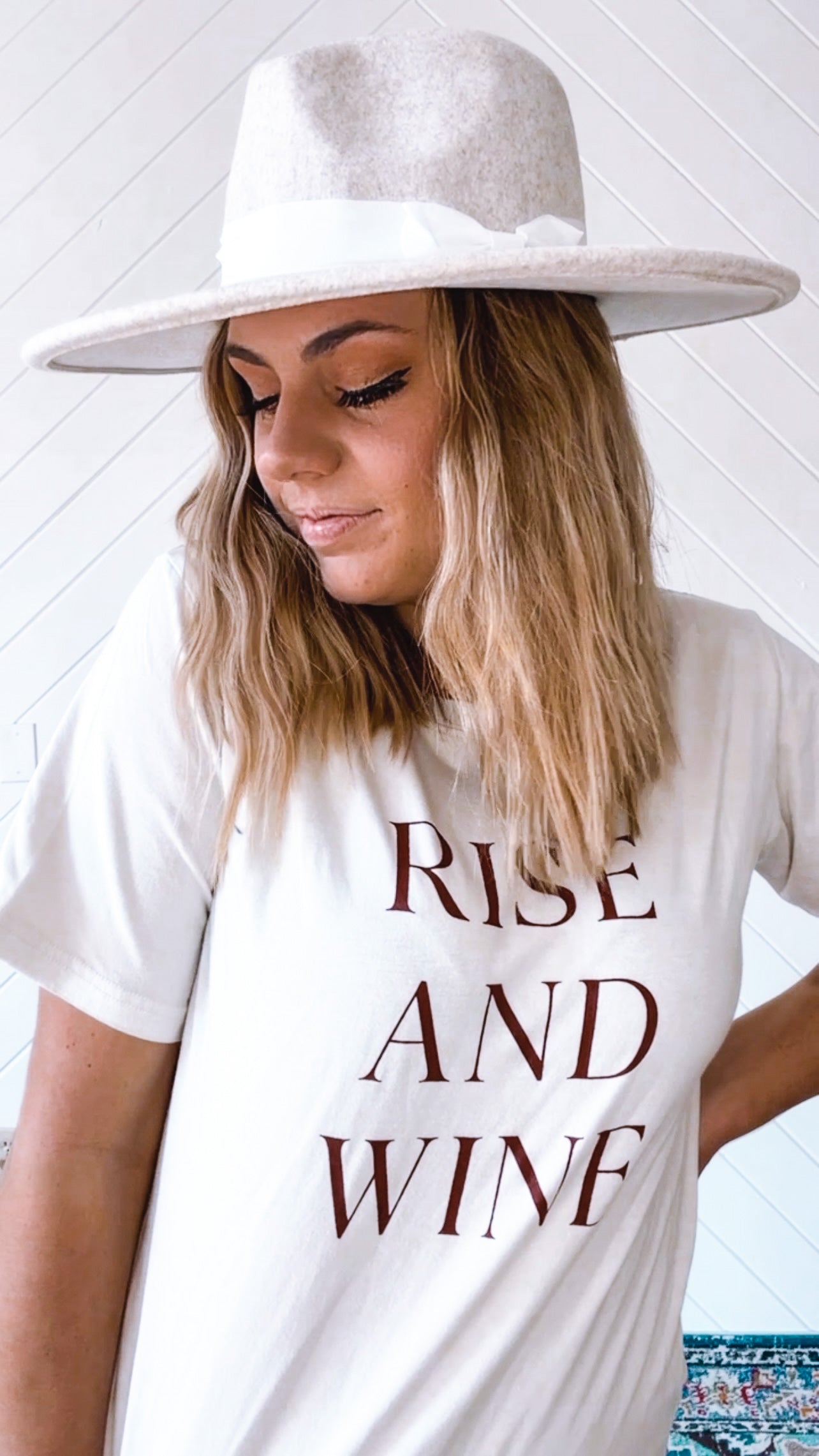 Rise And Wine Tee
