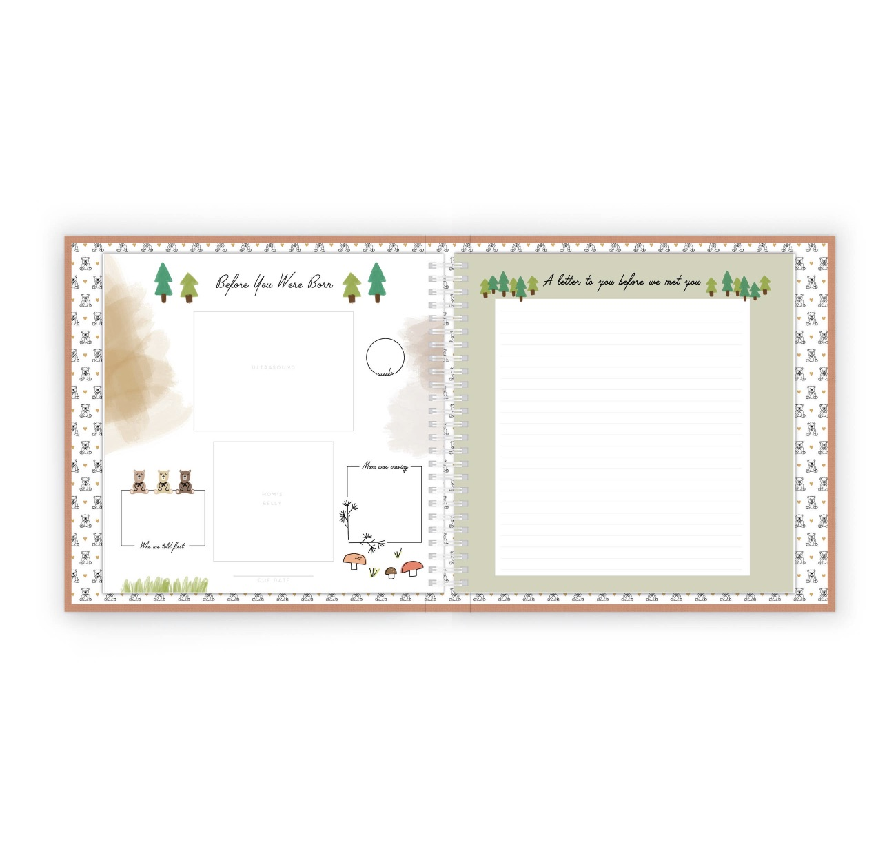 Teddy Bear’s Picnic Luxury Memory Book