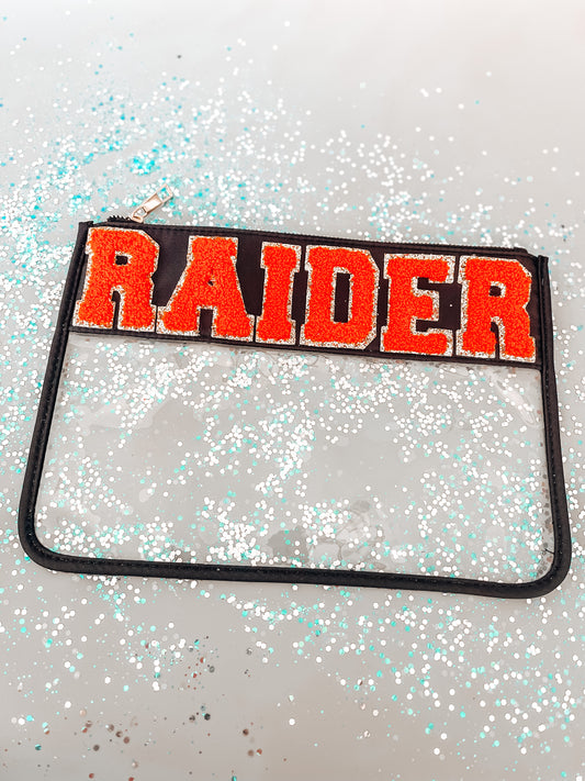 Raider Clear Varsity Bag